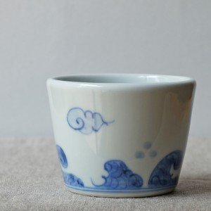 陽貴窯 そば猪口 小 雲